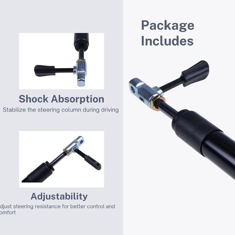 Chamixx Steering Column Adjustment Cylinder Shock 709402419 709400656 709402506 Compatible with Can-Am Commander 700 800 1000 Maverick 1000R X3 Turbo Trail 700 1000 Defender HD7 HD9 HD10 - Image 3